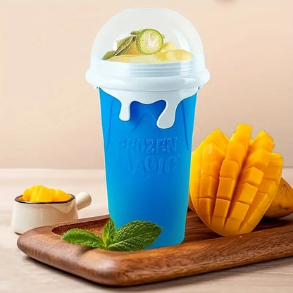 500ml Quick-Freeze Slushy Cup Maker with Lid