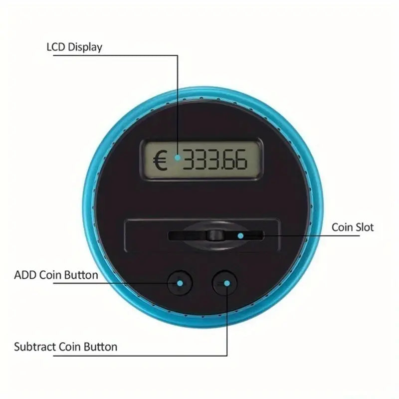 Large Coin Counting Box