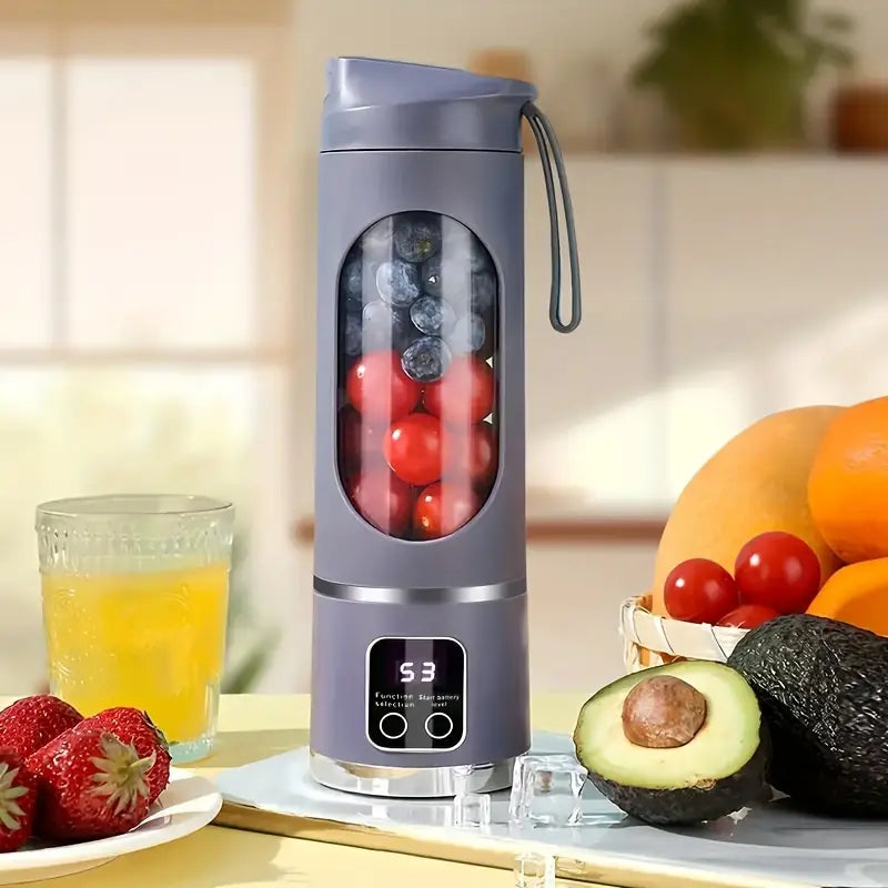 YAOWITHSU Compact USB Rechargeable Portable Fruit Juicer