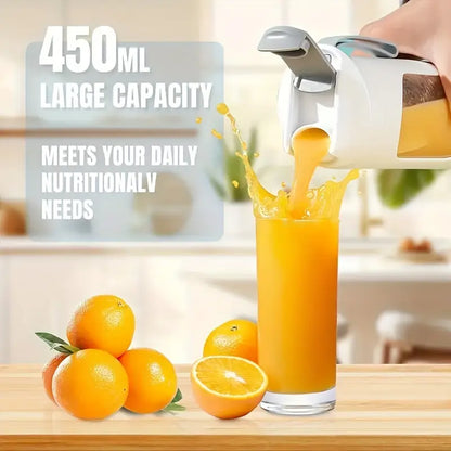 YAOWITHSU Compact USB Rechargeable Portable Fruit Juicer