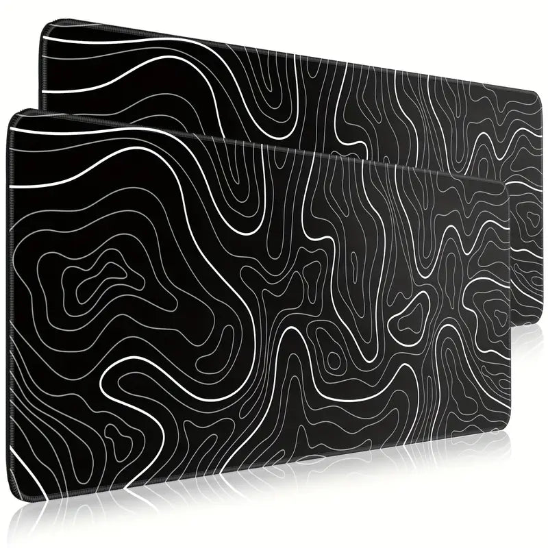 Extra-Large Abstract Terrain Mouse Pad