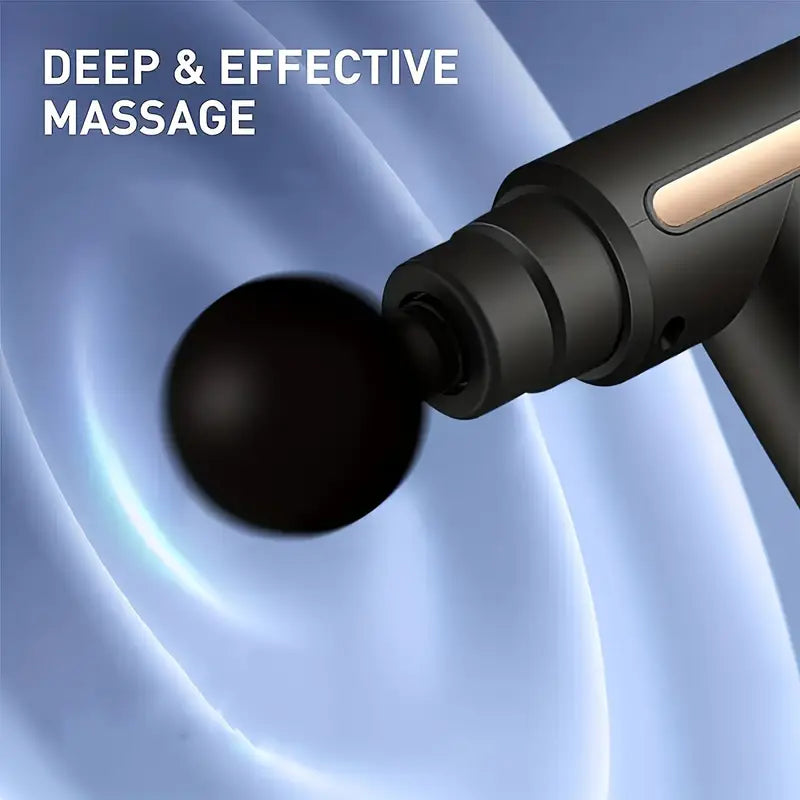 Compact High-Torque Massage Gun for Deep Tissue Relief